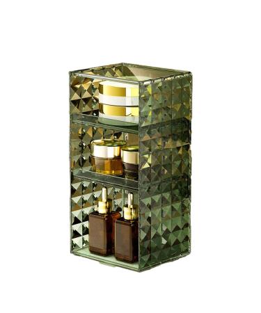 fanelod Makeup Organizer, Eyeshadow Palette Makeup Storage Display Cube, Wear-resistant Makeup Storage Display Cube for Bedroom