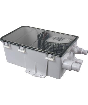 SEAFLO 750GPH 12V 3.0A Shower Sump Pump System Drain Kit System Multi Port Inlet