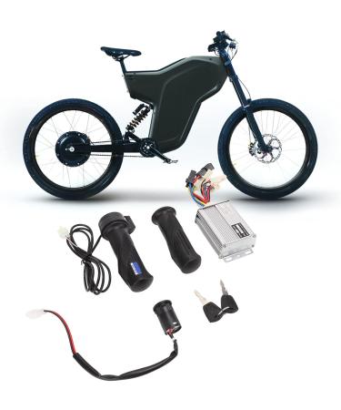 Motor Brushed Controller Kit | 48V 1000W Speed Controller for Electric Bike & Tricycle | Throttle Twist Grip & Lock Key - Buy Online on GoSupps.com