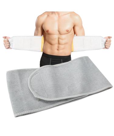 LoveWH Abdominal Belt Padded Waist Belt Warm Waist Belt Middle-aged Waist Protector (M)