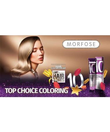 Morfose 10 Professional Hair Colour Cream 100 ml Green - Buy Online on GoSupps.com