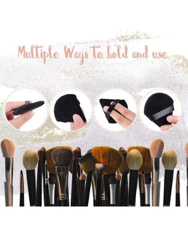 6 Pieces Triangle Powder Puff Set - Soft Velour Makeup Blenders for Flawless Foundation & Setting Powder Application - Pro Quality Beauty Tools - Buy Online on GoSupps.com