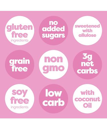 Kiss My Keto Strawberry Vanilla Granola 9.5 oz - Low Carb, Keto-Friendly Snack - Buy Online on GoSupps.com