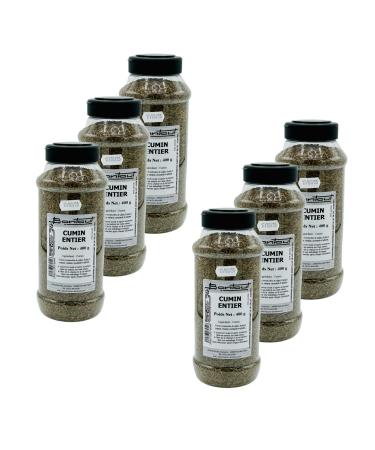 Set of 6 Cumin Seeds - Pot 400 g