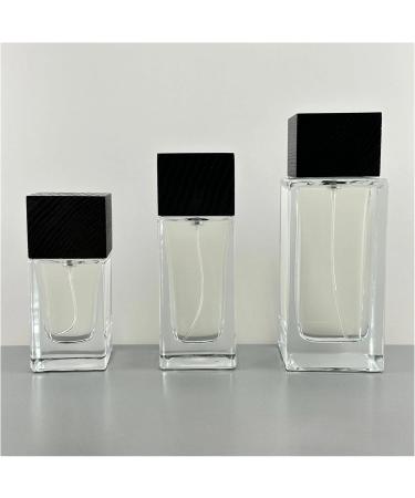 30ml & 50ml Clear Glass Spray Bottles - Travel-Friendly Refillable Cosmetic Packaging for Makeup & Perfume - Buy Online on GoSupps.com