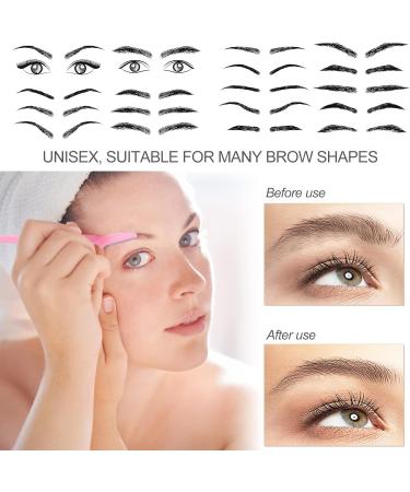 Sularpek 9 Pcs Eyebrow Razors - Facial Hair Remover and Trimmer for Women and Men - Exfoliating Dermaplaning Tool with Cap - Eyebrow Shaper for Smooth Face - Buy Online on GoSupps.com