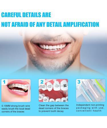 18 Pieces Tuft Toothbrush Inserts - Soft Trim Small Bush Brushes for Orthodontic Care & Detailed Cleaning - Buy Online on GoSupps.com