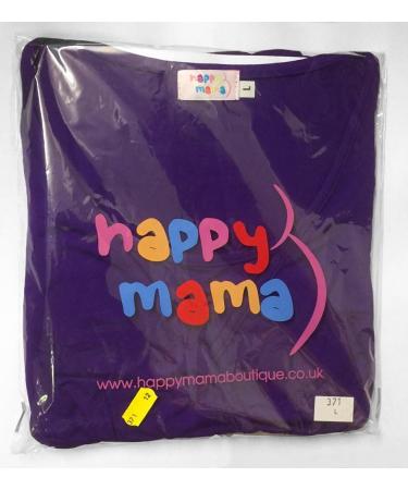 HAPPY MAMA Maternity Fleece Hoodie Duo Top Carrier Baby Holder 8-10 Blue - Buy Online on GoSupps.com