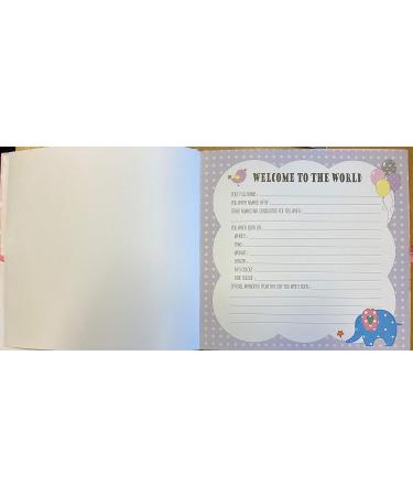 My First Year Record Log Book - Pink | Baby's Birth to First Year Memories - Buy Online on GoSupps.com