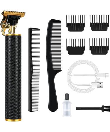 URAQT Cordless Hair Clippers for Men - Electric Beard Trimmer Set with Waterproof Detail Shaver - T-Blade Grooming Kit with 4 Guide Combs and 2 Hair Combs - Buy Online on GoSupps.com