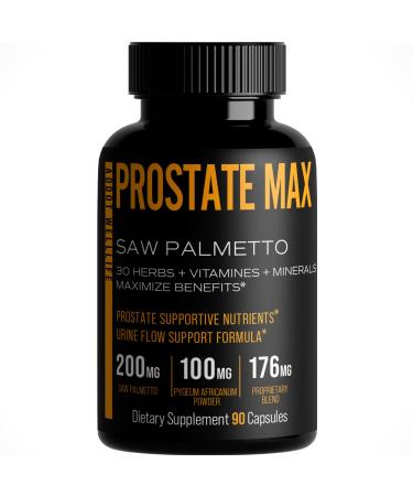 ADDOT WELLLIFE Say Goodbye to Bathroom Trips Prostate Max - Prostate Health Supplement for Men with Saw Palmetto and 30 Powerful Herbs Vitamins and Minerals - 90 Capsules