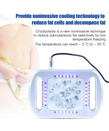 UZQFSGXA Electric Body Sculpting Massager Freezing Lipo Massage Machine for Fat Removal with Treatment Area 98*98mm and Time 1-30min Temperature -5 5 No Recovery Period - Buy Online on GoSupps.com