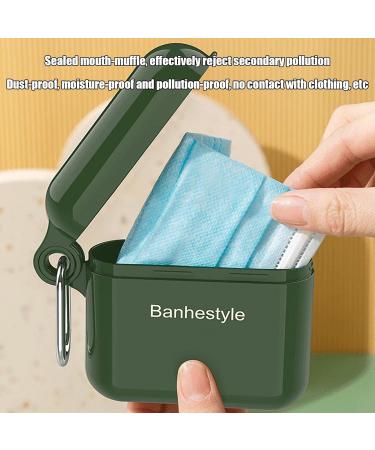 Premium N/A/A Storage Box for Face Covers - Smooth Anti-Pollution Reusable Organizer with Lid - Buy Online on GoSupps.com