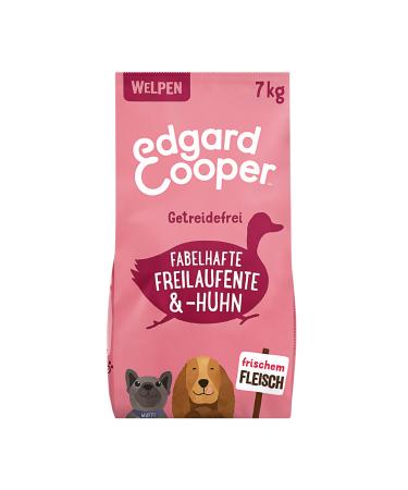 Edgard & Cooper Dog food dry grain -free puppy food puppy dog Junior 7kg duck & chicken with lots of fresh meat tasty and balanced food puppy - duck/chicken 7 kg
