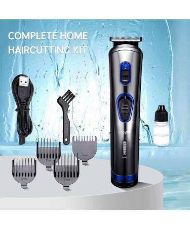 Buy Cordless Hair Clippers for Men - Rechargeable Beard Trimmer & Hair Cutting Kit - USB Electric Clipper - Perfect for Barbers & Home Use - Buy Online on GoSupps.com