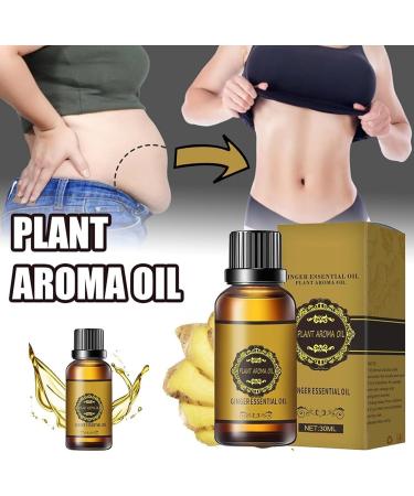 Lovilds Lymphatic Drainage Ginger Oil 30ml - Natural Ginger Massage Oil for Skin Health & Weight Loss - Buy Online on GoSupps.com