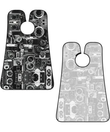 Retro Cool Camera Print Beard Bib Apron - Shaving Apron for Dad | Best Gifts for Men - Buy Online on GoSupps.com