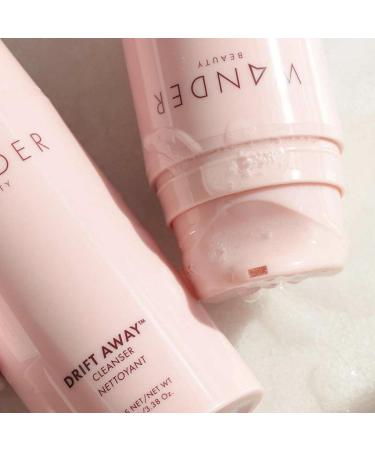 Wander Beauty Drift Away Face Cleanser - Reviving Foaming Anti-Aging Wash with Guava Acai & Sea Kelp - Removes Makeup & Impurities - Non-Stripping Formula - 3.38 oz - Buy Online on GoSupps.com