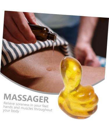 Minkissy Thumb Massager - Premium Resin Trigger Point & Gua Sha Tools for Back & Muscle Relief - International Shipping Available - Buy Online on GoSupps.com