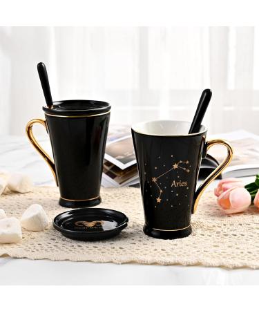 Maustic Birthday Gifts for Women Men Zodiac Sign Gifts Astrology Horoscope Constellation Gifts Gifts for Best Friend Sister Astrology Lover Aries - Buy Online on GoSupps.com