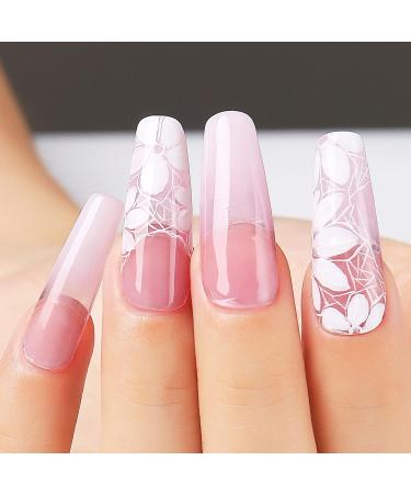 AIMEILI Sheer Gel Nail Polish Kit Set 3 - 12pcs X 8ml Milky White Sheer Pink Nude Soak Off Transparent Jelly Polish Set - Buy Online on GoSupps.com