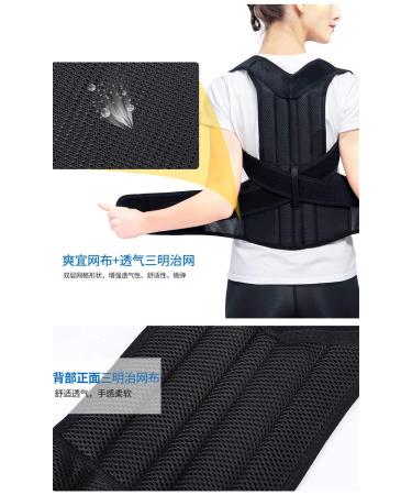 Posture Back Brace for Adults - Adjustable Upper Back Corrector & Support Belt for Pain Relief - Full Back Strap for Scoliosis Hunchback & Clavicle Correction - One Size Fits All - Buy Online on GoSupps.com