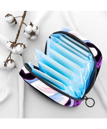 Shop Unicorn Purple Menstrual Pad Bag with Zipper | Ladies Napkin Pouch & Tampons Collection Bag for Women & Girls - Buy Online on GoSupps.com