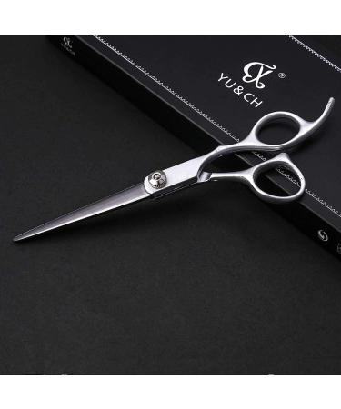 Professional Hairdressing Scissors Set - 6.0 Inch Barber Shears Black & Blue Tooth Cut Salon Shears for Hair Cutting - Buy Online on GoSupps.com