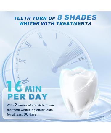Teeth Whitening Kit | 32X LED Light & Gel Pen | Non-Sensitive Tooth Whitener - Portable Waterproof Professional Oral Care Tools - Buy Online on GoSupps.com