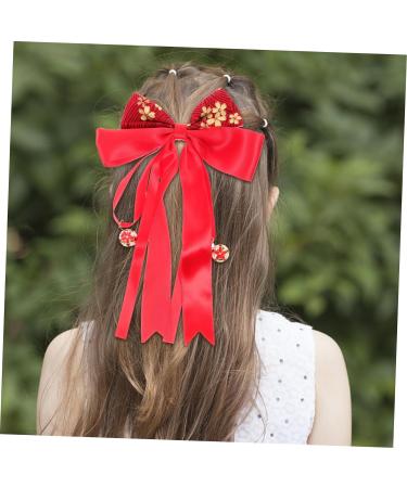 SEWACC elastic hair ties decor hair barrettes for girls hair ties girls hair ties with bows hair ties for girl hair bow hair rope bow hair ties elasticity bow tie girl child fabric - Buy Online on GoSupps.com