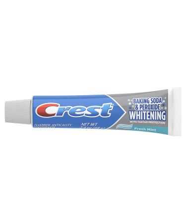 Crest Whitening Baking Soda & Peroxide Toothpaste 2.4 oz - Cavity & Tartar Protection - Buy Online on GoSupps.com