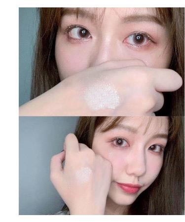  Ynnhik Shimmer Mascara | Volumizing Anti-Stain Mascara | Lash Cosmetics Waterproof Makeup Mascara for Lifting Curling Multiplying Eyelashes - Buy Online on GoSupps.com