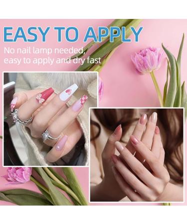 Dipping Powder Liquid Set Nail Dip Powder Liquid with 15ml 2 in 1 Base & Top Coat Activator and Brush Saver for Dip Powder Starter Kit No UV/LED Nail Art Manicure for Home DIY Salon - Buy Online on GoSupps.com