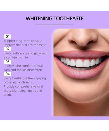  G n rique Whitening Toothothpaste with Niacinamide 100g Fresh Breath Stain Removal and Tartar Control Strengthens Tooth Enamel for Daily Oral Care - Buy Online on GoSupps.com