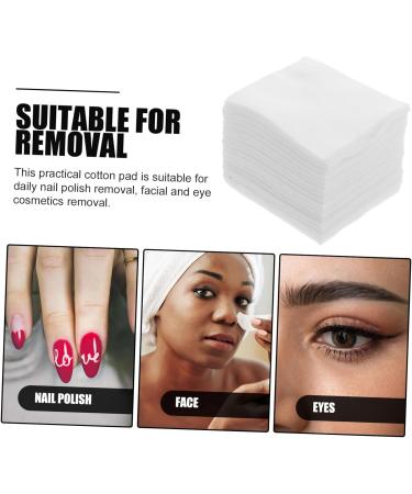 Ipetboom 1000pcs Cosmetic Cotton Pads - Thin Nail Polish Remover & Makeup Remover Tools for Flawless Skin - Buy Online on GoSupps.com