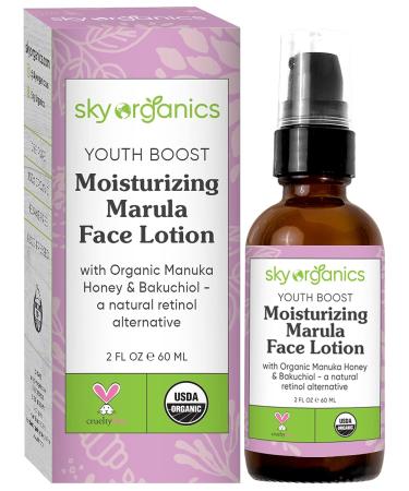 Sky Organics Youth Boost Marula Face Lotion - USDA Certified Organic, 2 fl. Oz - Buy Online on GoSupps.com
