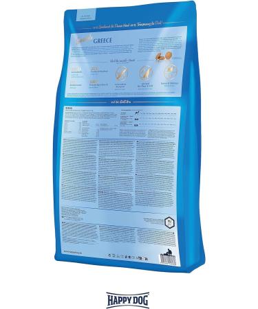 Happy Dog Sensitive Greece Lamb Shrimps & Calamari - 11kg Dry Food for Adult Dogs - Premium Quality International Shipping - Buy Online on GoSupps.com