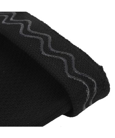 YUYTE Moisturising Compression Knee Sleeve | Breathable Black Knee Brace for Meniscus Tear & Arthritis (Large) - Best Support for Pain Relief - Buy Online on GoSupps.com
