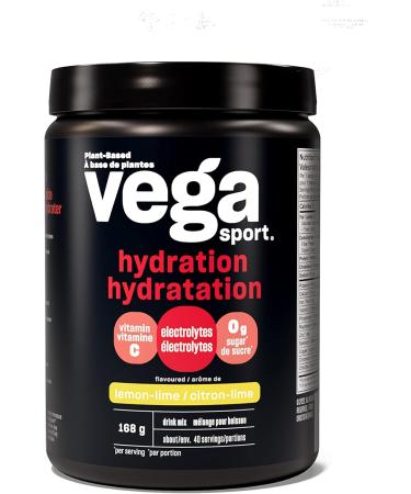Vega Sport Hydration Electrolyte Powder Lemon Lime Vegan Hydrator 168g & Sport Post-Workout Recovery Accelerator Apple Berry Vegan Non Dairy Gluten Free BCAAs 540g - Buy Online on GoSupps.com