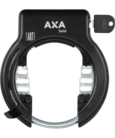 AXA Unisex Solid Frame Lock - Secure Your Bike | 12x10 cm | Black | International Shipping Available - Buy Online on GoSupps.com