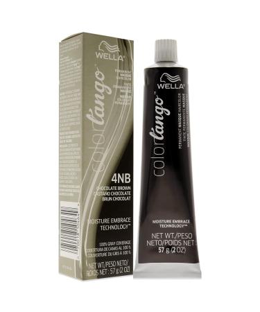 WELLA Color Tango 4NB Med Neutral Brown Permanent Hair Color Masque - Buy Online on GoSupps.com