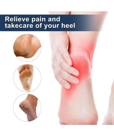 Plantar Fasciitis Gel Heel Cups - Anti-Slip Pads for Pain Relief Adjustable Protectors for Men & Women (L/XL 7.5-14 M / 7.5-13 W - Buy Online on GoSupps.com