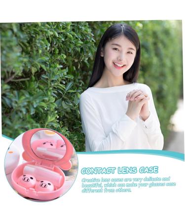 Partykindom 8-Pack Contact Lens Containers - Ophthalmic Care Set & Storage Box for Invisible Lens Holder - Buy Online on GoSupps.com