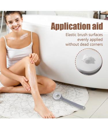  Yhsioaklo Back lotion applicator | Sunscreen lotion and stick with extended handle | Back sunscreen applicator | Moisturizing oil application equipment for people - Buy Online on GoSupps.com