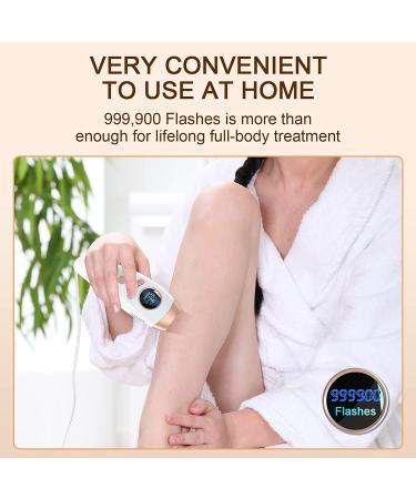 IPL Hair Removal Device | Laser Permanent 3-in-1 | 999,900 Flashes | FDA Cleared | Home Use for Women and Men - Buy Online on GoSupps.com