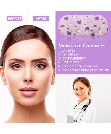 Jekeno Steam Eye Mask 16-Pack for Dark Circles & Puffiness | Self-Heated Gentle Steam, Relief for Eye Fatigue | Disposable Lavender Eye Mask - Christmas Spa Gift - Buy Online on GoSupps.com