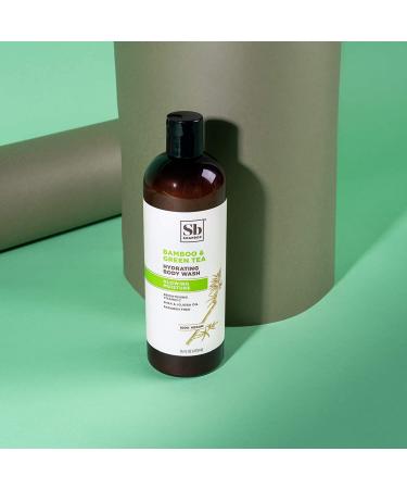 Soapbox Body Wash - Bamboo & Green Tea | Moisturizing Cleanser w Aloe Vera & Shea Butter | Vegan, Cruelty-Free, Paraben & Gluten-Free | 16oz (Pack of 3) - Buy Online on GoSupps.com