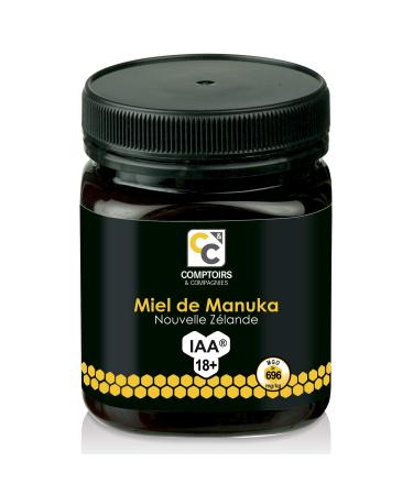 COMPTOIRS ET COMPAGNIES - Miel de Manuka Actif - IAA18+ (MGO696+) - Origine Nouvelle Z lande - 250g Unique