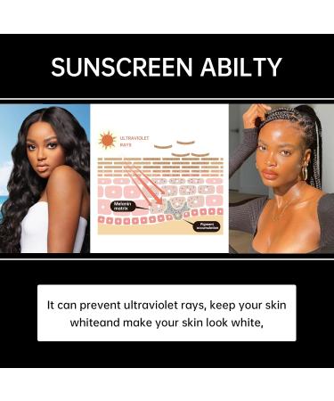Moisturizing Sunscreen for Dark Skin | SPF 30 | Sunscreen Black Girl (2 Fl. Oz) - No White Residue - Buy Online on GoSupps.com
