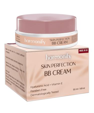 BB Moisturizing Cream with Hyaluronic Acid and Vitamin E Body and Face Moisturizer for Dry Skin | Daily Moisturizer Oil-Free Fragrance Free Non-Comedogenic Made in Europe